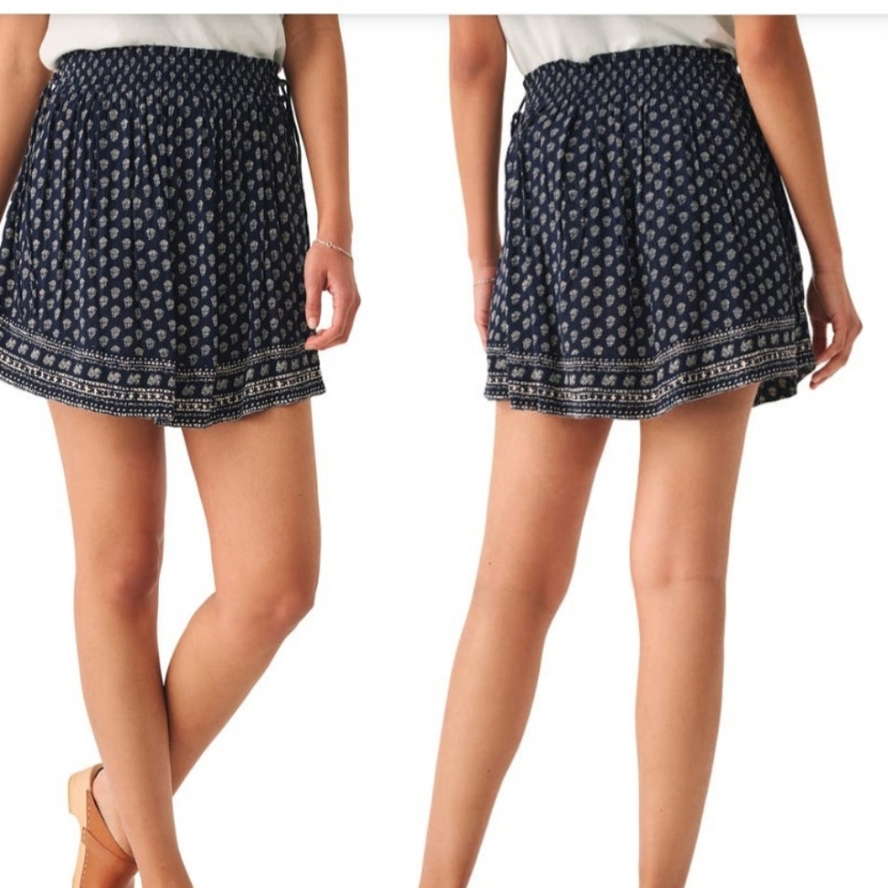 Faherty mini skirt